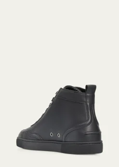 Christian LouboutinMen's Retero High-Top Sneakers in Leather