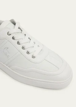 Christian LouboutinMen's Retero Grained Leather Low-Top Sneakers