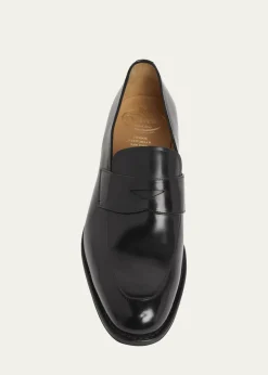 Church'sMen's Hertford Leather Rubber-Sole Penny Loafers