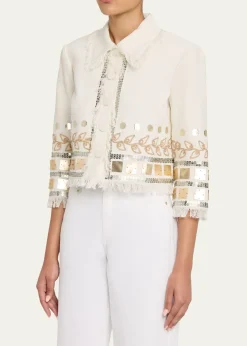 Cinq a SeptNadia Embellished Jacket