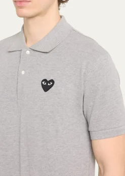 Comme des GarconsMen's Heart Polo Shirt