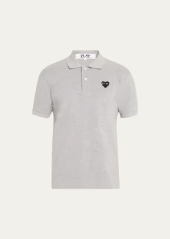 Comme des GarconsMen's Heart Polo Shirt