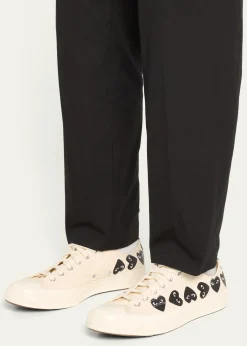 Comme des Garconsx Converse Men's Chuck 70 Multi Heart Low-Top Sneakers