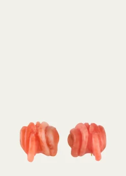CompletedworksClash Sterling Silver Bio-Resin Post Earrings
