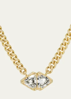 Dara KayeTrillion Talismans Mega East West Lab-Grown Diamond Necklace