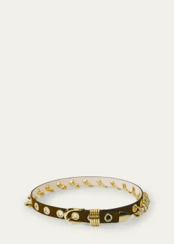 DehancheRevenge Calfskin Leather Belt