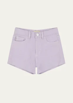 DL1961 Girl's Lucy Cut Off Denim Shorts, Size 2-6