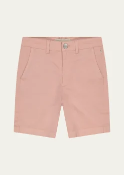 DL1961Boy's Jacob Cotton Twill Chino Shorts, Size 4-7
