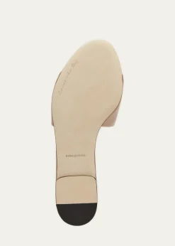 Dolce&GabbanaCutout DG Flat Slide Sandals