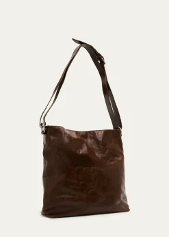 Dries Van NotenMen's Leather Messenger Bag