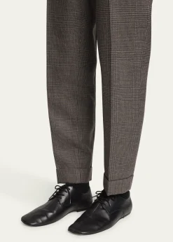 Dries Van NotenMen's Minimal Leather Derby Shoes