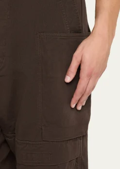 DRKSHDW RICK OWENSMen's Stefan Relaxed-Fit Cotton Cargo Pants