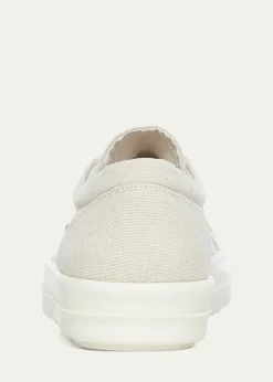 DRKSHDW RICK OWENSMen's Textile and Leather Vintage Sneaks