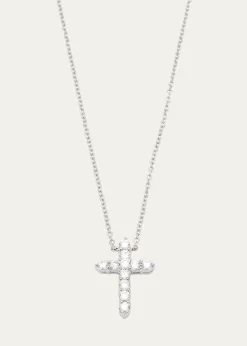Fantasia by DeSerioCZ Cross Pendant Necklace