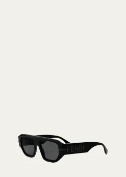 FendiMen's Fendigraphy Square Sunglasses