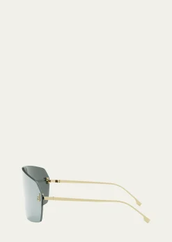 FendiMen's Fendi First Metal Shield Sunglasses