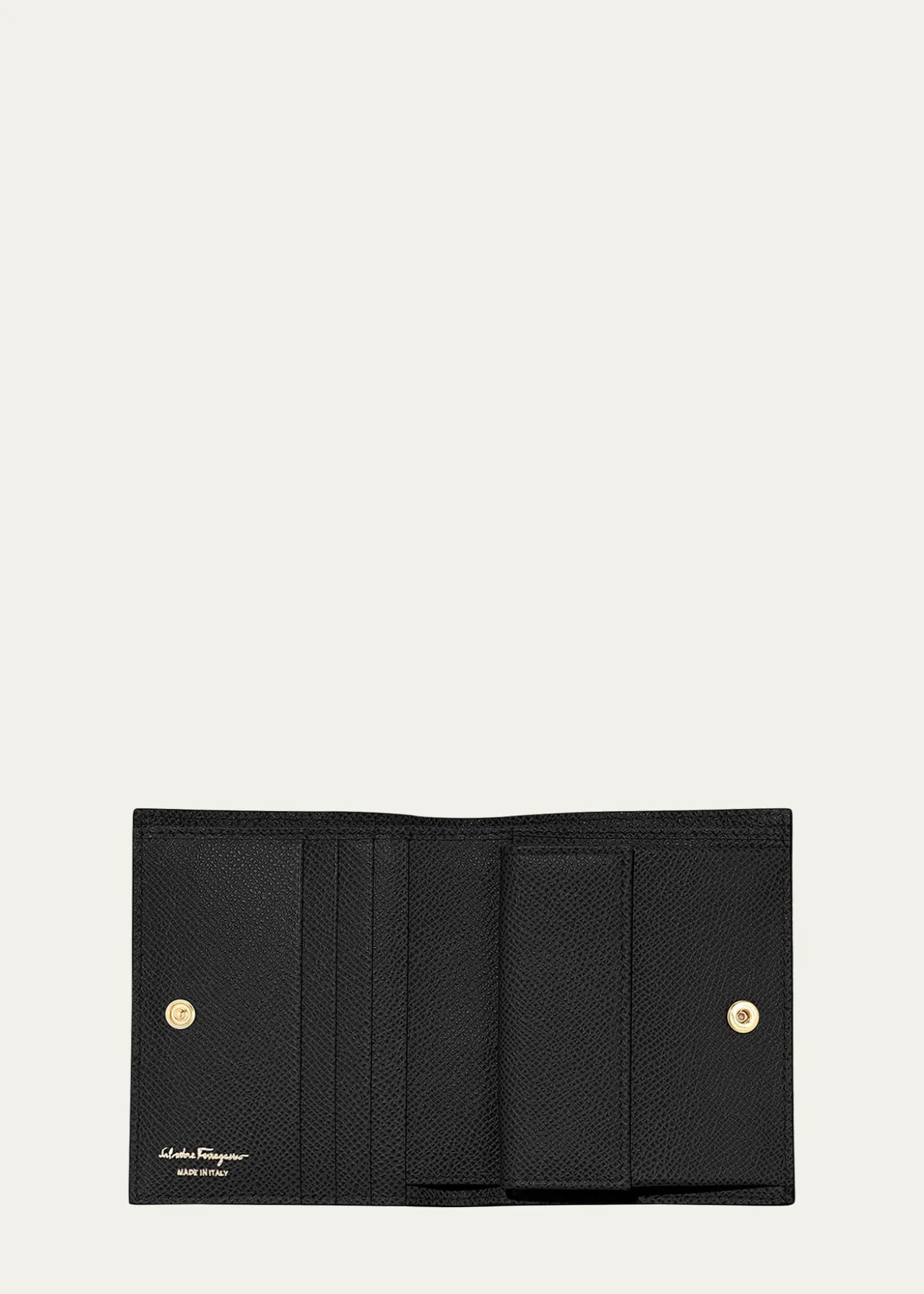 FerragamoGancini French Leather Wallet