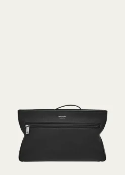 FerragamoMen's Calfskin Crossbody Bag