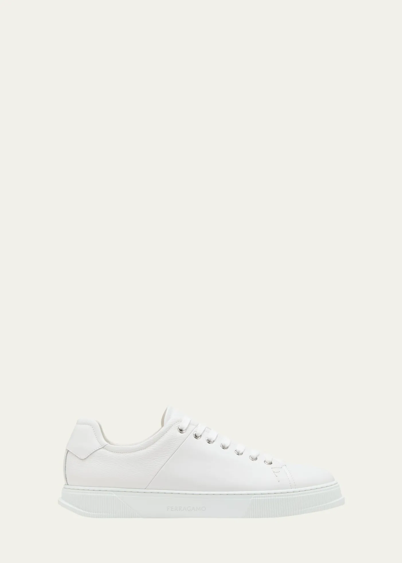 FerragamoMen's Clayton Mixed Leather Low-Top Sneakers