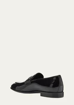 FerragamoMen's Desio Patent Leather Penny Loafers