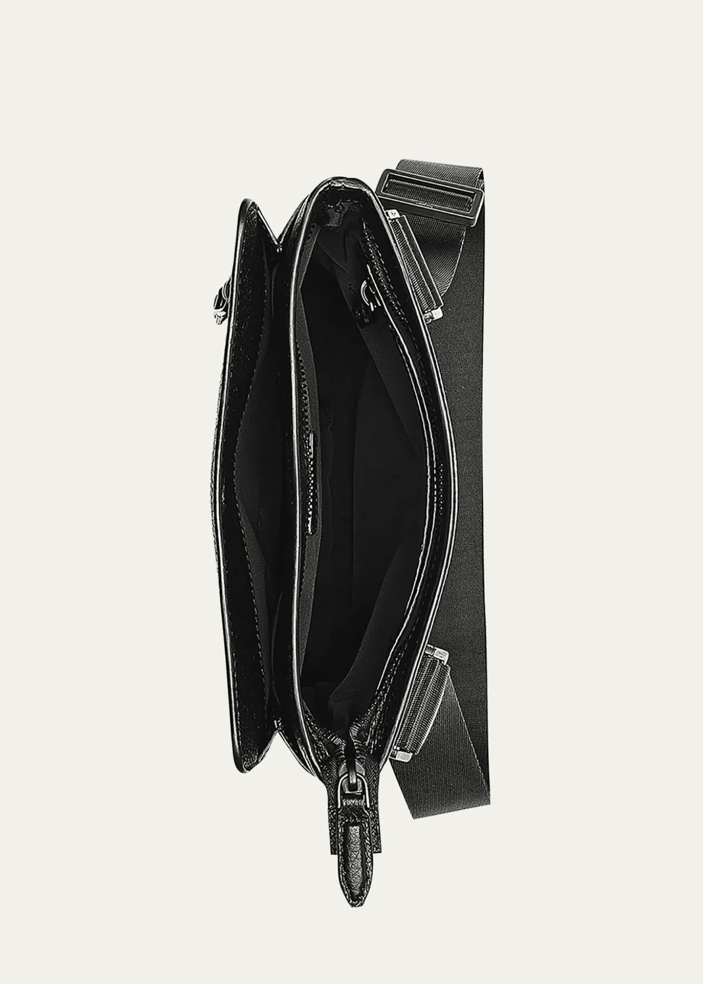 FerragamoMen's Firenze Flat Leather Crossbody Bag
