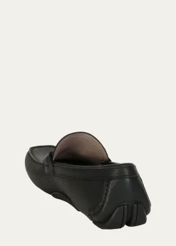 FerragamoMen's Front 4 Leather Drivers