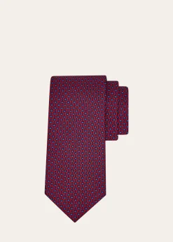FerragamoMen's Gancio Jacquard Silk Tie