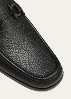 FerragamoMen's Grandioso Grained Calfskin Gancini Loafer