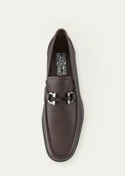 FerragamoMen's Grandioso Grained Calfskin Gancini Loafer
