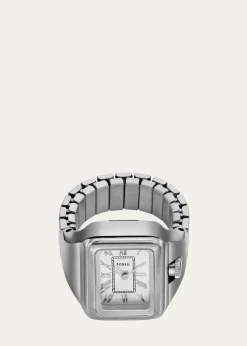 FossilRaquel Stainless Steel Watch Ring
