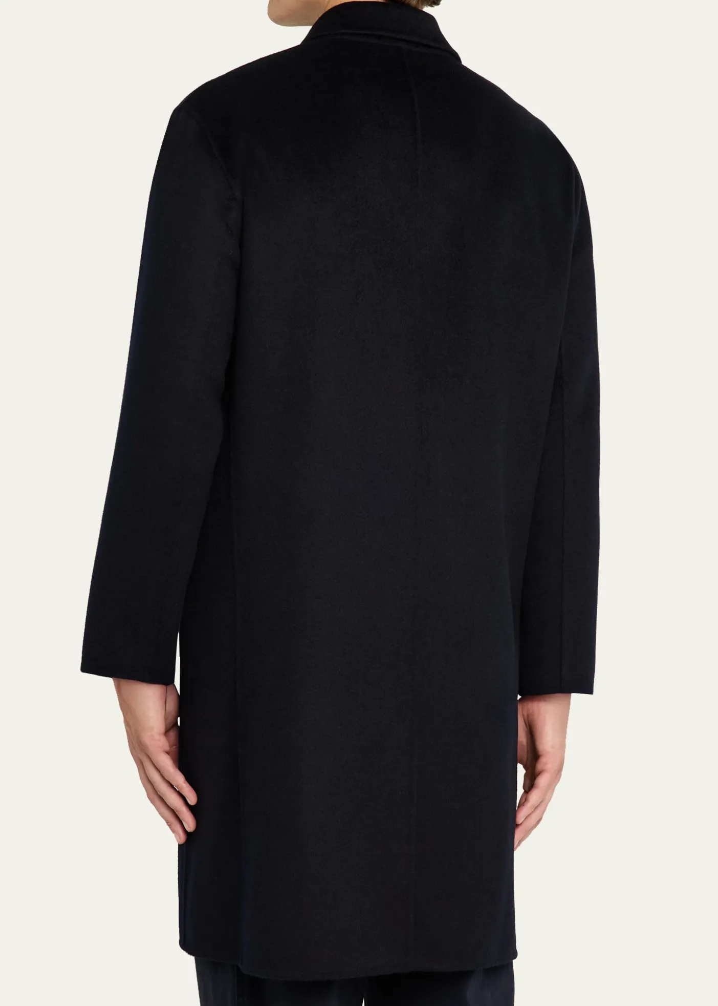 FRAMEMen's Double-Face Wool Overcoat