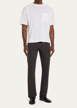 FRAMEMen's Cotton Relaxed Pocket T-Shirt