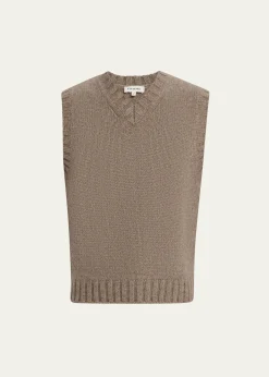 FRAMEMen's Yak Wool Knit Vest