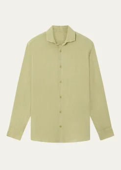 Frescobol CariocaMen's Antonio Linen Casual Button-Down Shirt