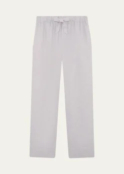 Frescobol CariocaMen's Oscar Linen & Cotton Drawstring Trousers