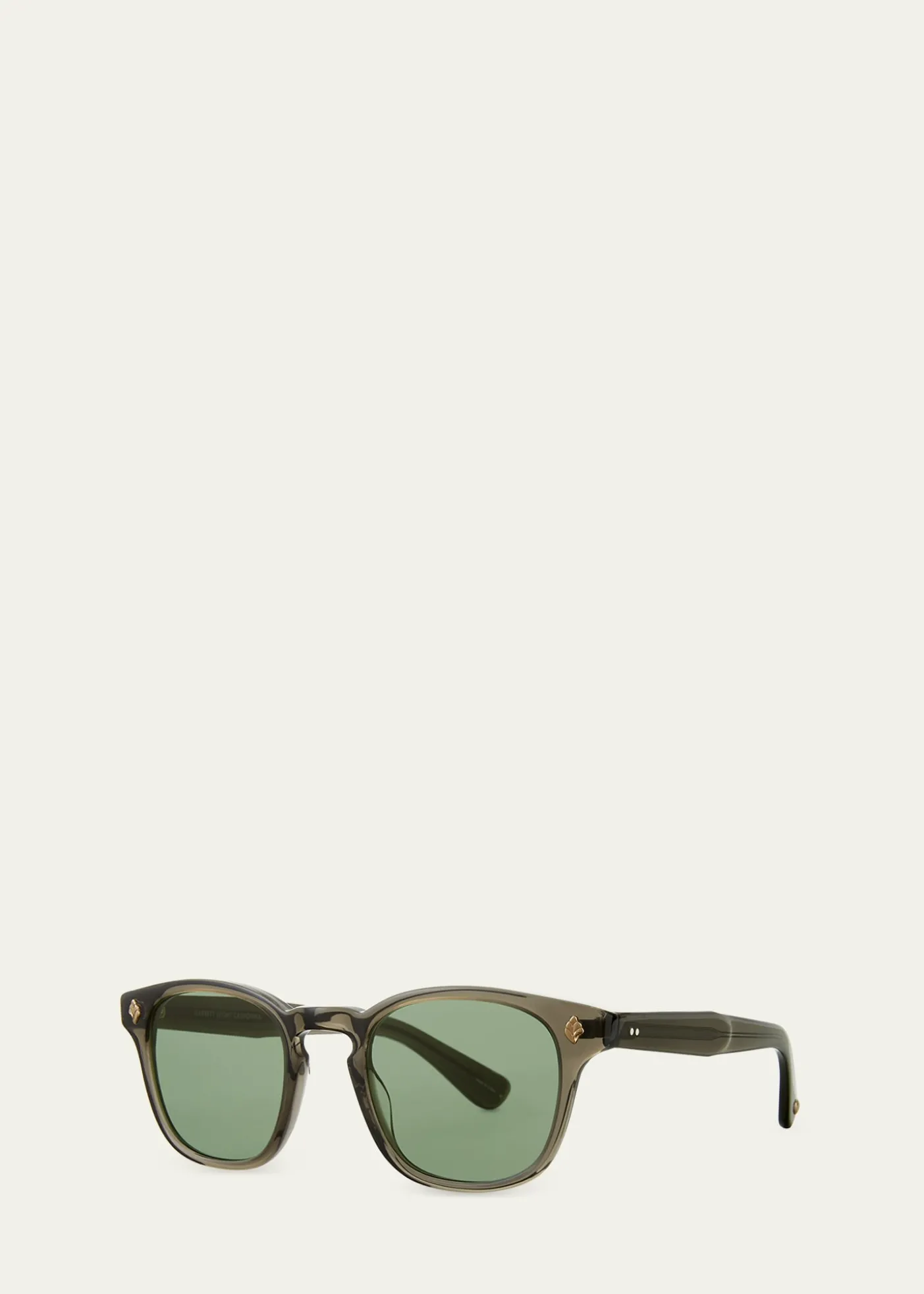Garrett LeightMen's Ace Acetate Square Sunglasses