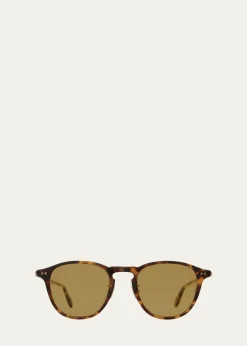 Garrett LeightMen's Hampton J Sun Round Sunglasses