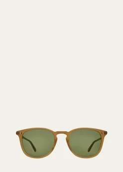 Garrett LeightMen's Kinney Acetate Square Sunglasses