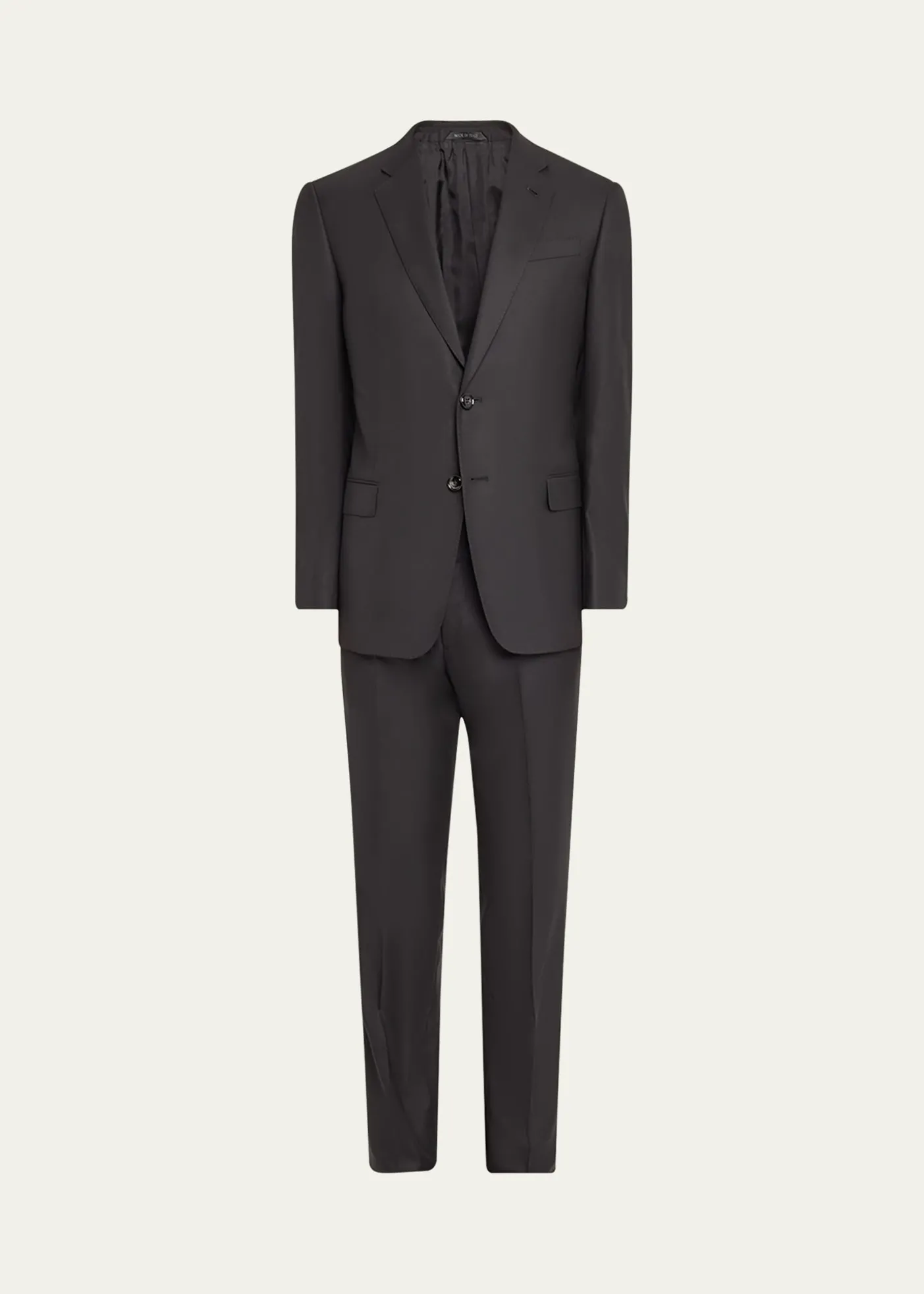 Giorgio ArmaniMen's Basic Wool Two-Piece Suit