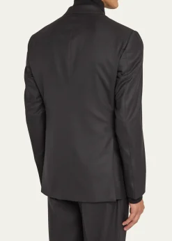 Giorgio ArmaniMen's Basic Wool Two-Piece Suit
