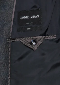Giorgio ArmaniMen's Blurred Plaid G Line Two-Piece Suit