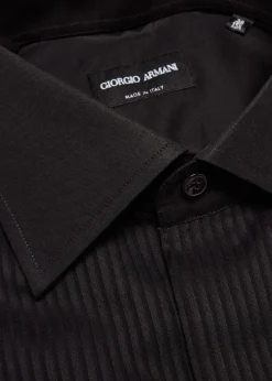 Giorgio ArmaniMen's Formal Bib Dress Shirt