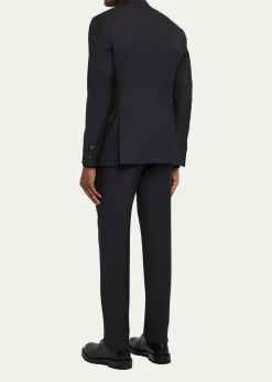 Giorgio ArmaniMen's Pinpoint Twill Suit