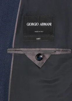 Giorgio ArmaniMen's Soft Line Chevron Single-Breasted Suit