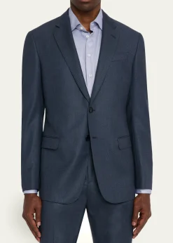Giorgio ArmaniMen's Wool and Cashmere Soft Two-Piece Suit