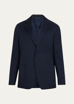 Giorgio ArmaniCashmere Single-Breasted Jacket