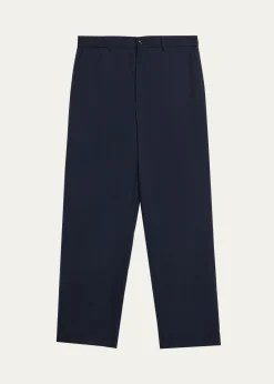 Giorgio ArmaniCashmere Straight-Leg Tailored Pants