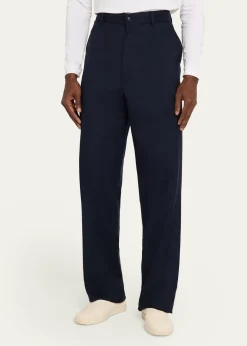Giorgio ArmaniCashmere Straight-Leg Tailored Pants