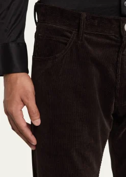 Giorgio ArmaniMen's Corduroy 5-Pocket Pants