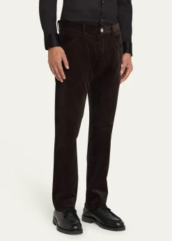 Giorgio ArmaniMen's Corduroy 5-Pocket Pants